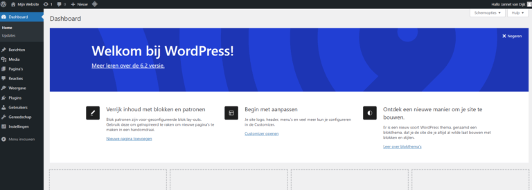 INLOGGEN WORDPRESS COM visual data 4