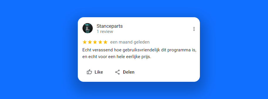 Review op Google