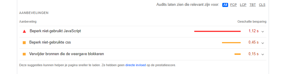 Tips voor meer snelheid