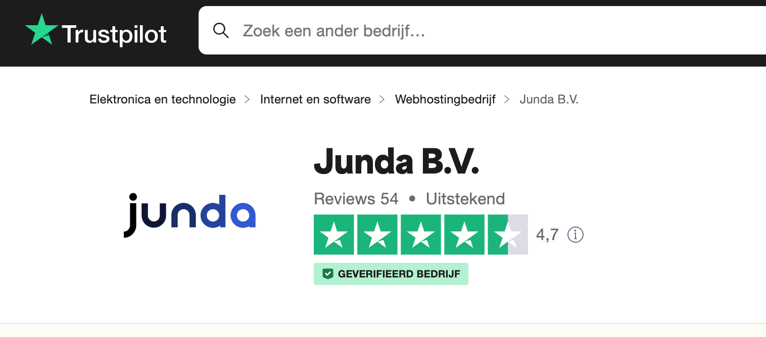 Trustpilot Junda